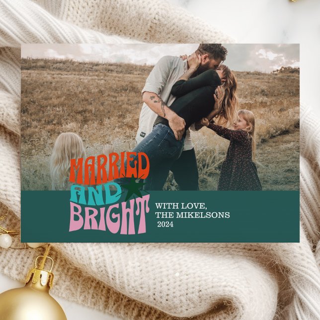 Photo Married and Bright Newlywed Holiday  (Creator Uploaded)