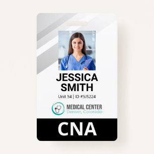 Photo Medical Identification Badge ID Badge