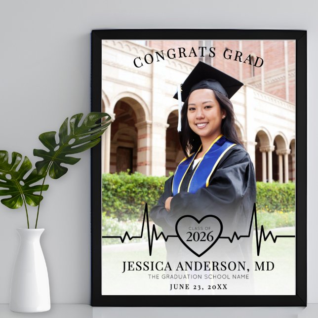 Photo Medical School Graduation Welcome Sign (Photo Medical School Graduation Welcome Sign)