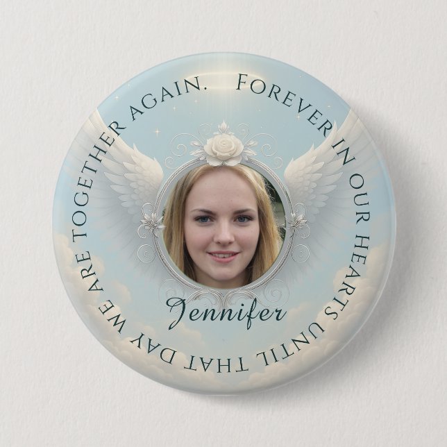 Photo Memorial Button (Front)