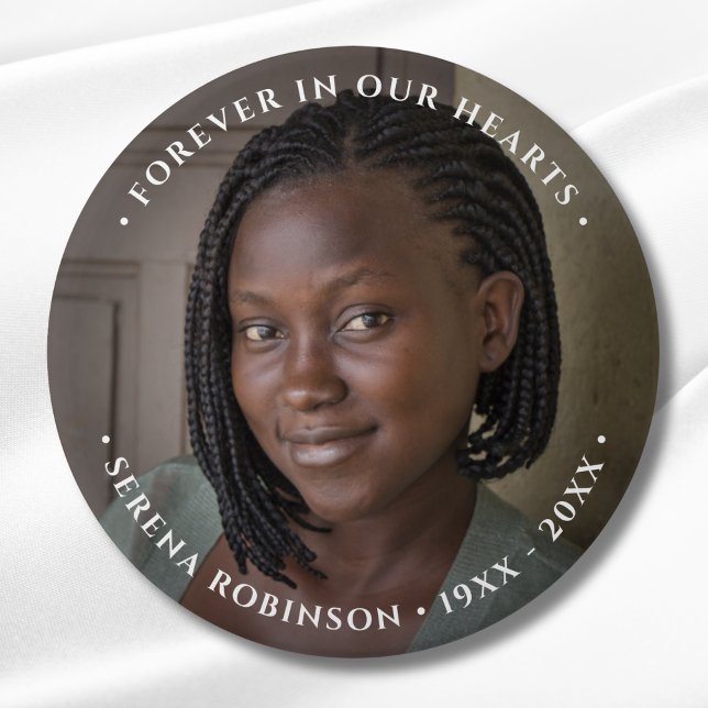 Photo Memorial Buttons (Photo Memorial Button)