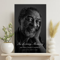 Photo Memorial Funeral Tribute