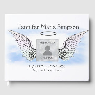 Photo Memorial Guest Book
