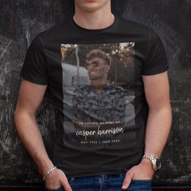 Photo Memorial | In Loving Memory T-Shirt (Creator Uploaded)