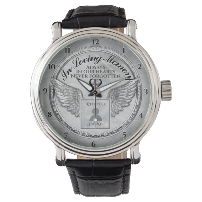 Photo Memorial in Loving Memory Watch (Front)