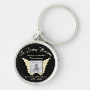 Photo Memorial Keychain