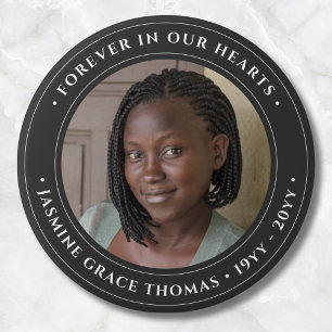 Photo Memorial Remembrance Tribute 7.5 Cm Round Badge