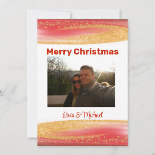 Photo Merry Christmas Card