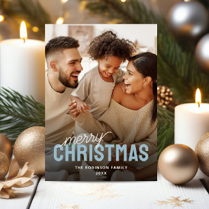 Photo Merry Christmas Holiday Card