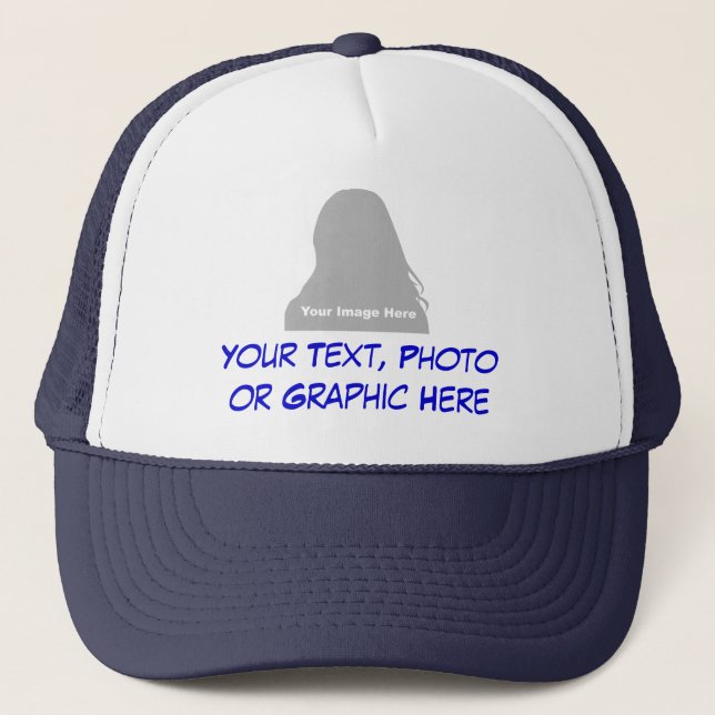 Photo & Message Hat (Front)