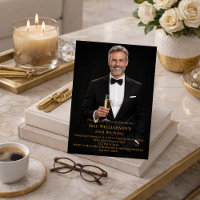 Photo milestone gold birthday