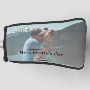 Photo Minimalist Father's Day Golf Head Cover