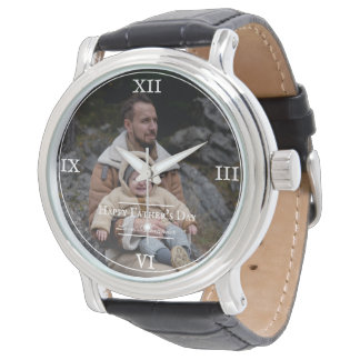 Photo Minimalist Father's Day | White Watch