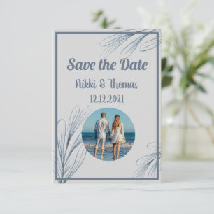 Photo Modern Wedding Elegant Save the Date