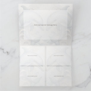 Photo Modern Whimsy Dolphin Wedding Thank You Card