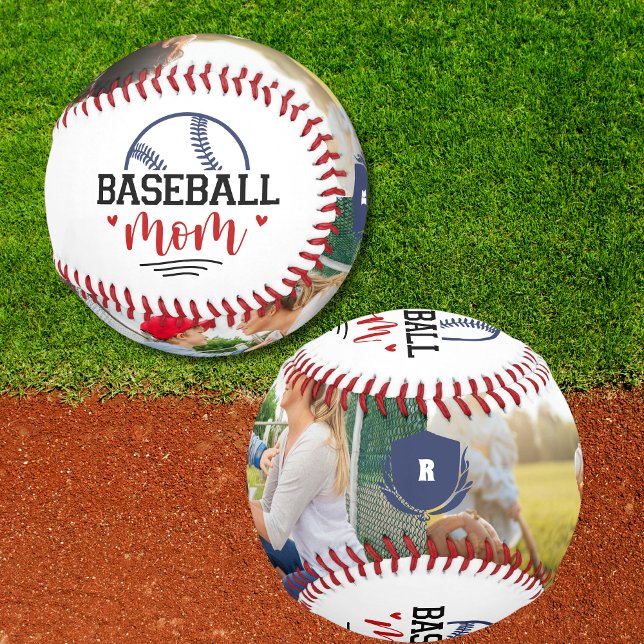 Photo Monogram Baseball Mother Gift (Creator Uploaded)