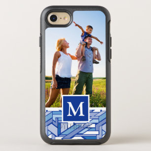 Photo & Monogram Geometric pattern 2 OtterBox Symmetry iPhone 8/7 Case