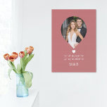 Photo Monogram Romantic Heart Coodinates Modern Canvas Print<br><div class="desc">Photo Monogram Romantic Heart Coodinates Modern Faux Canvas Print Wall Art features your favourite photo with your monogram and custom coordinates of longitude and latitude that are special to you in modern script typography. Perfect gift for weddings, birthday, Christmas, Valentine's Day, anniversary and so much more. Designed by ©Evco Studio...</div>