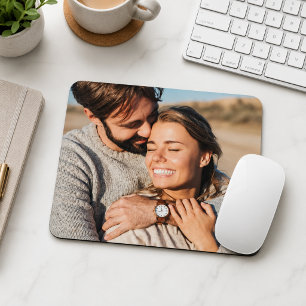 Photo Mouse Pad Personalised Couple Office Desk