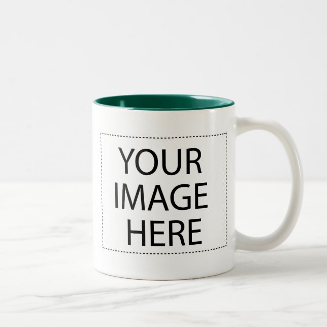 Photo mug - forest green 15oz template (Right)