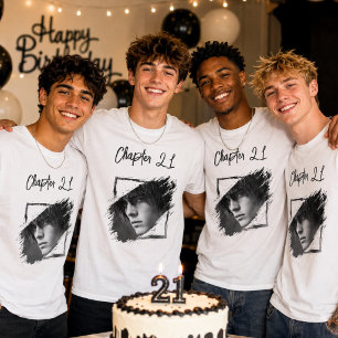 Photo name 21st birthday T-Shirt