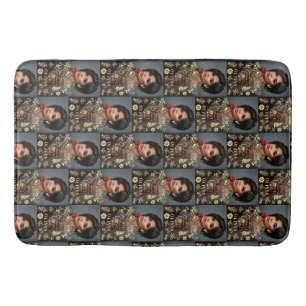 Photo Name Birthday I Love You For Family Friends Bath Mat