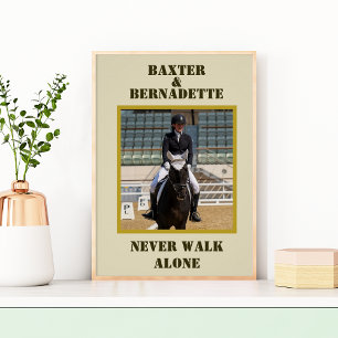 Photo Name Horse Owner Lover Poster