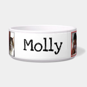 Photo Name Pet Food Bowl - HAMbWG