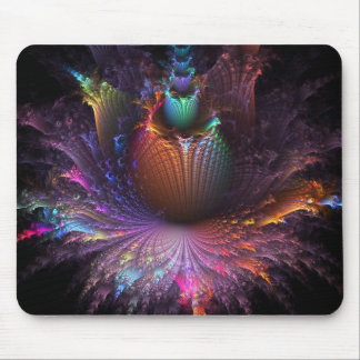 Photo-Negative Flower Explosion Mouse-pad Mouse Pad