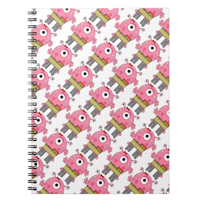 Photo Notebook/Cartoon Monster Notebook (Front)