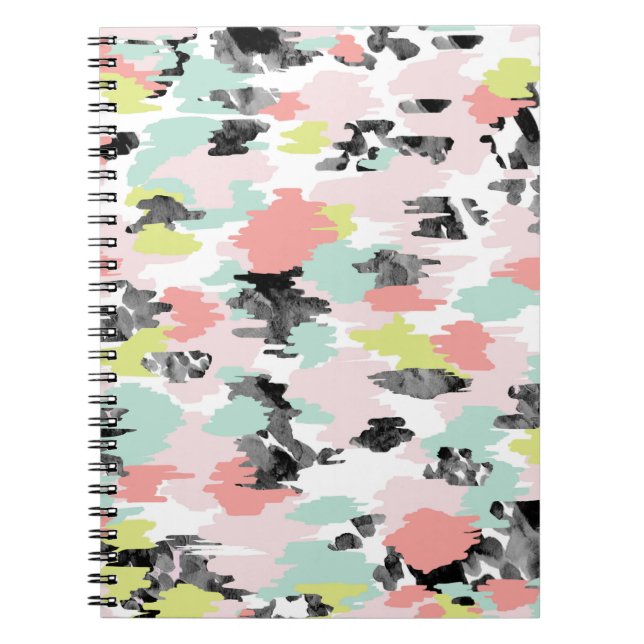 Photo Notebook/Paint Spots Spiral Notebook (Front)