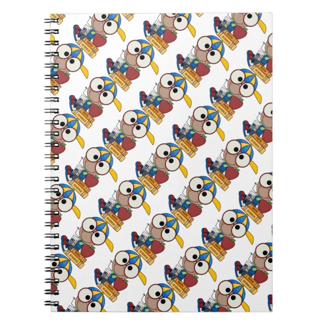 Photo Notebook/School Boy Spiral Notebook (Front)