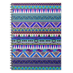 Photo Notebook/Tribal Pattern Spiral Notebook