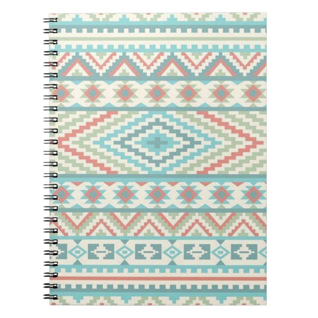 Photo Notebook/Tribal Pattern Spiral Notebook (Front)