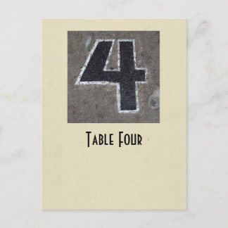 photo number 4 table true ivory postcard