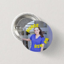 photo nurse bsn rn Small 1¼ Inch circle