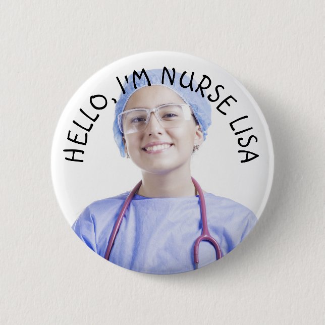 Photo, Nurse I.D. Button (Front)