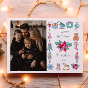 Photo Nutcracker Ballet Christmas Holiday Card