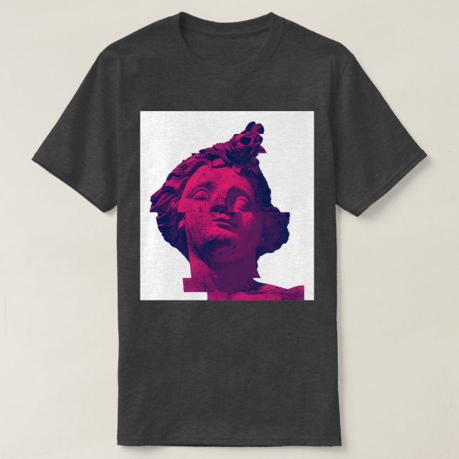 photo of a broken statue T-Shirt (Design Front)