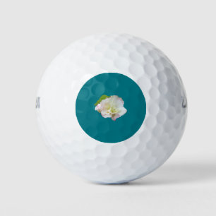 Photo of a changeable hibiscus bloom golf balls