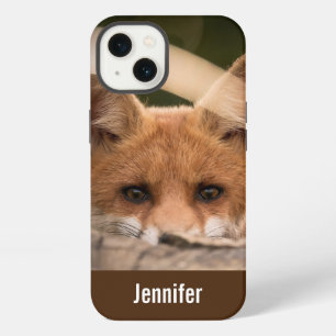 Photo of a Cute Little Orange Fox iPhone 13 Case