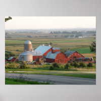 Photo of a Midwest Farm in Platteville, Wisconsin