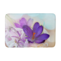 Photo of a Pretty Purple Spring Crocus