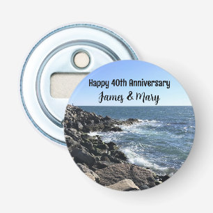 Photo of Atlantic Ocean Blue 40th Anniversary Bottle Opener