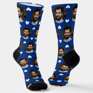 Photo of Boyfriend For Girlfriend Hearts  Blue Socks