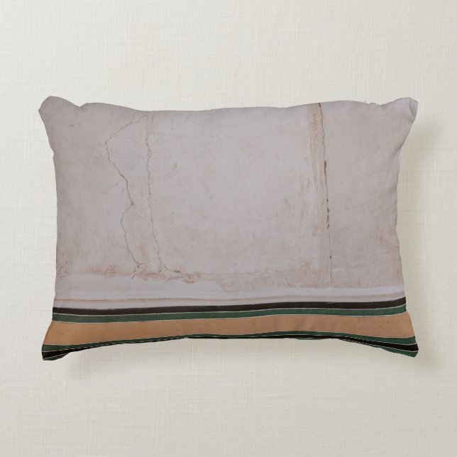Photo of brown concrete pavement decorative cushion (Front)
