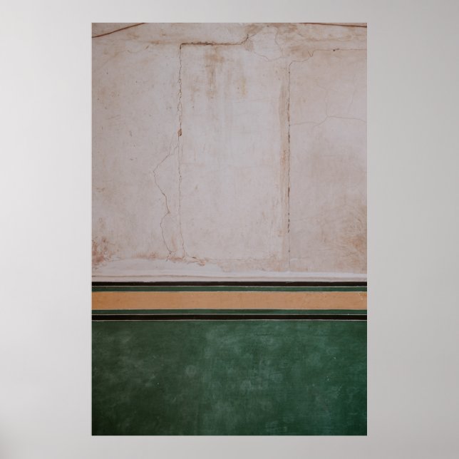 Photo of brown concrete pavement poster (Front)