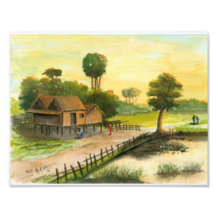 Photo of Cambodian Village 1 by Vannak Anan Prum