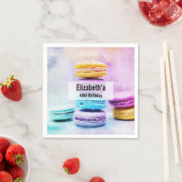 Photo of Colourful Delicious Macarons Birthday