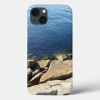 Photo of Deep Blue Atlantic Ocean Rocky Cliff